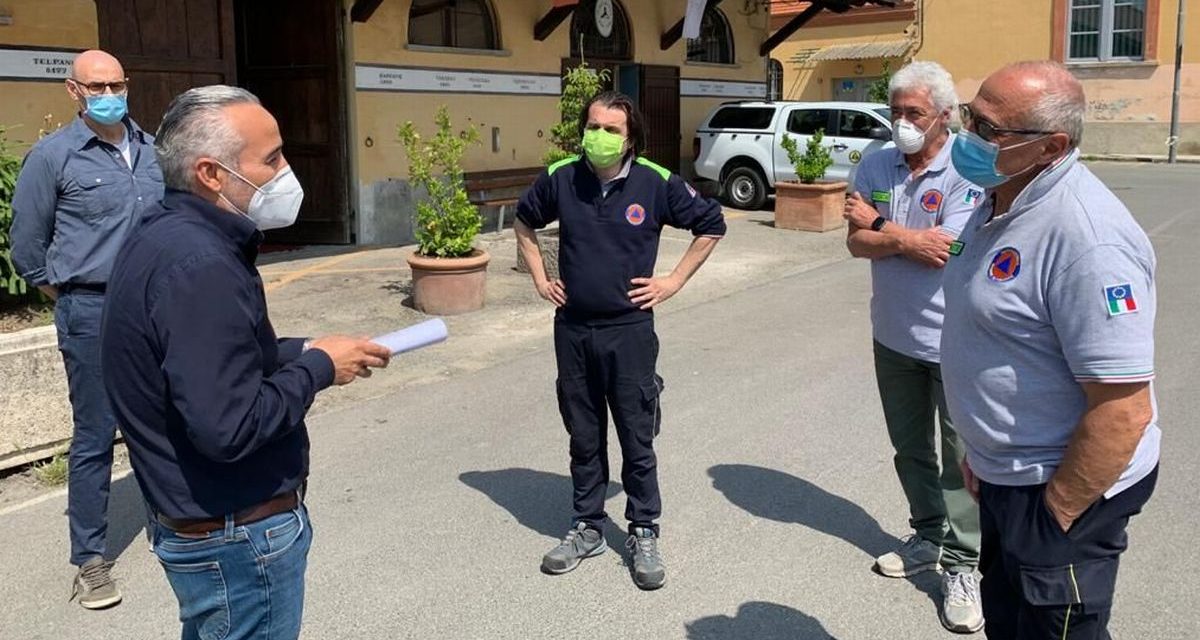 Il vice presidente della Regione in visita ad Acqui Terme