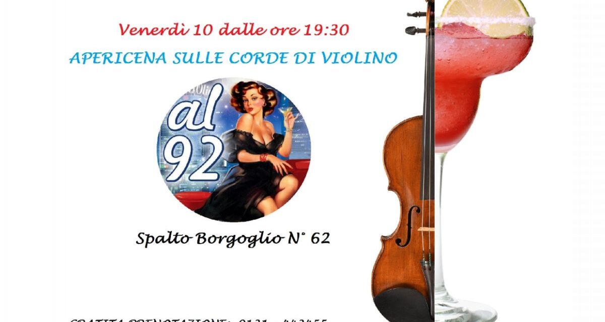 Venerdì al winebar “AL ’92” di Alessandria si fa l’apericena degustando specialità in modo singolare