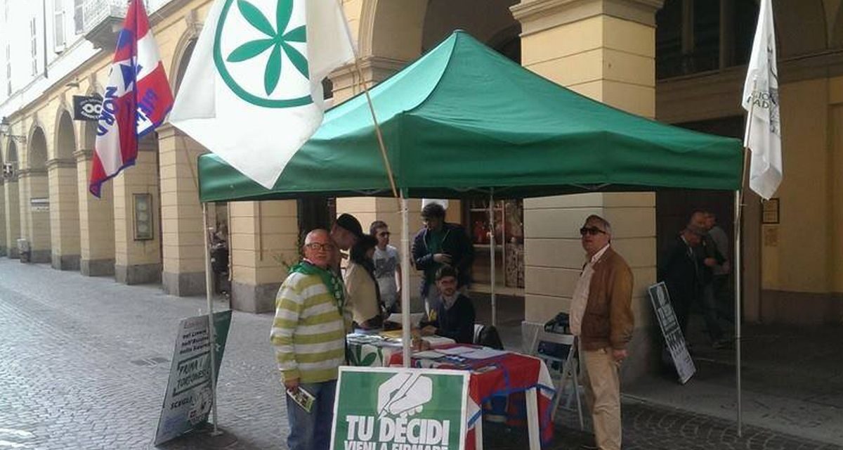 Sabato tanti Gazebo della Lega in tutta la provincia di Alessandria: raccolta firme per dire stop alla sanatoria per i clandestini