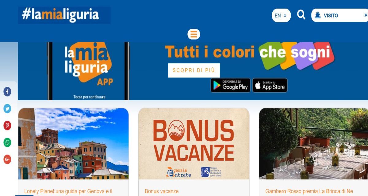 Tutte le opportunità della Liguria in un solo strumento