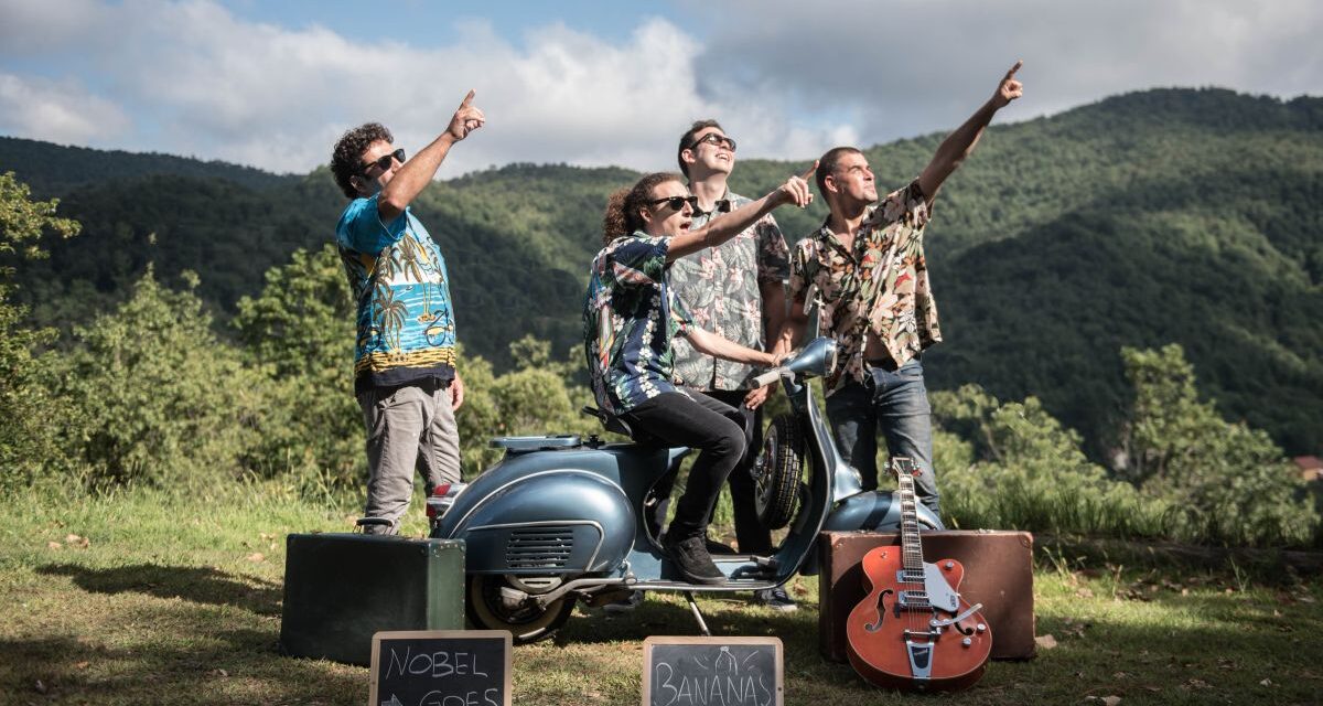 Venerdì ad Arquata Scrivia serata rock col gruppo Nobel goes bananas, prenotatevi