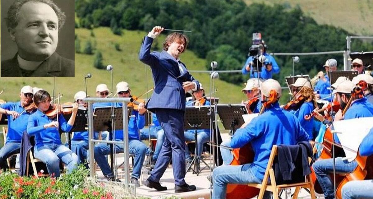 Lorenzo Perosi protagonista al 40° Concerto sinfonico di Ferragosto a Garessio in diretta Rai con uno dei suoi brani più toccanti: ‘Elegia’