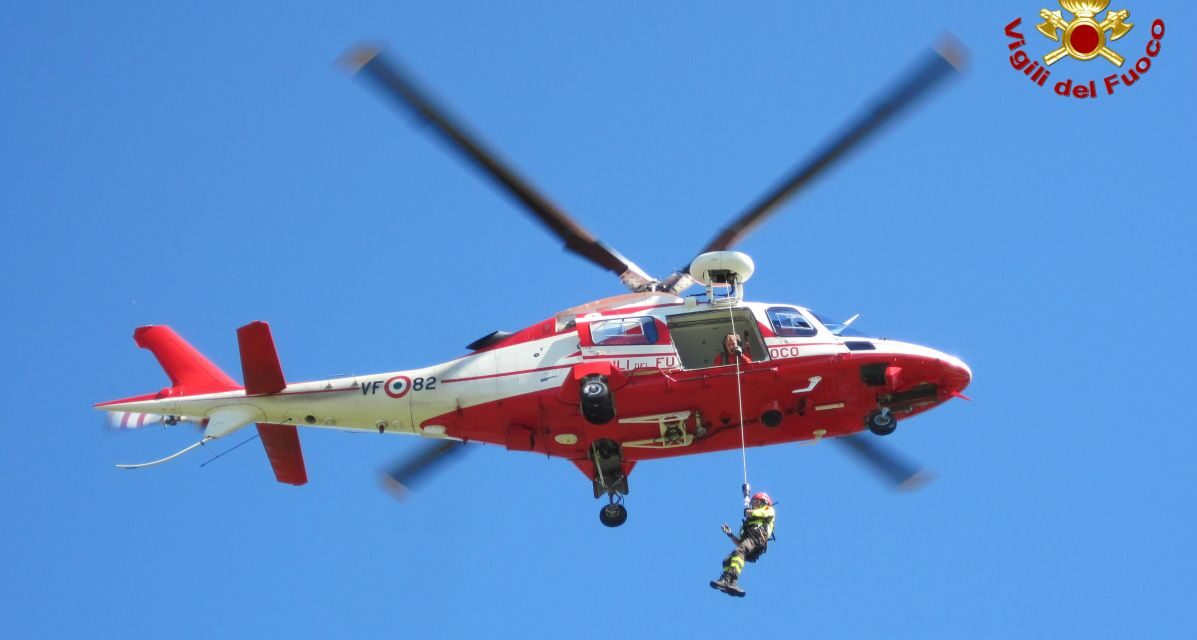 Turista straniera salvata dai pompieri nell’ovadese