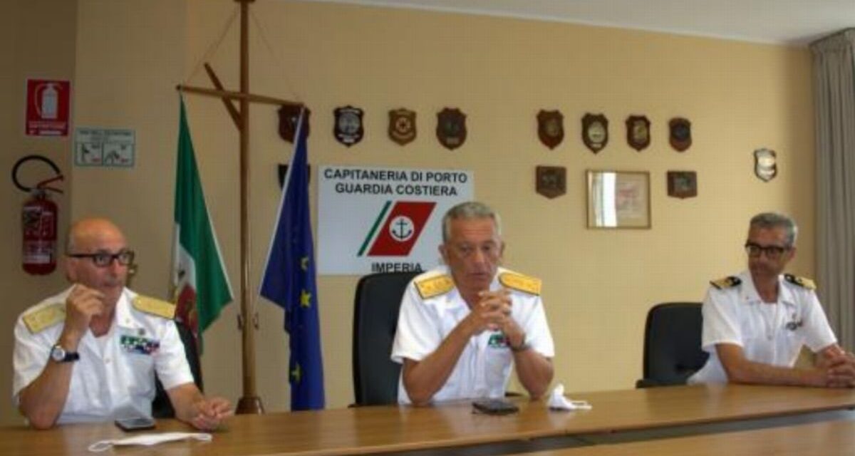 A Imperia la Visita del Comandante Generale delle Capitanerie di Porto