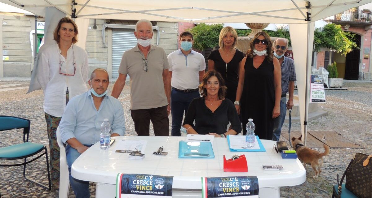 A Tortona ha preso il via la campagna di adesioni a Fratelli D’Italia