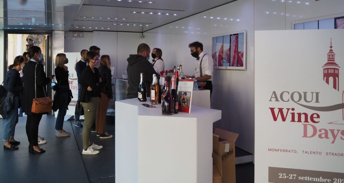 Acqui Wine Days, successo della prima edizione. Ricagno (Consorzio Vini d’Acqui): «Siamo soddisfatti»