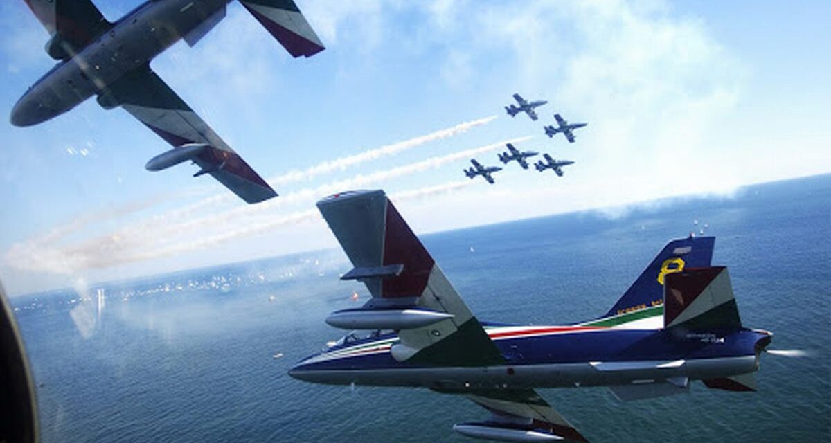 Personaggi Alessandrini: il pilota della Pattuglia Acrobatica Nazionale Giorgio Alessio