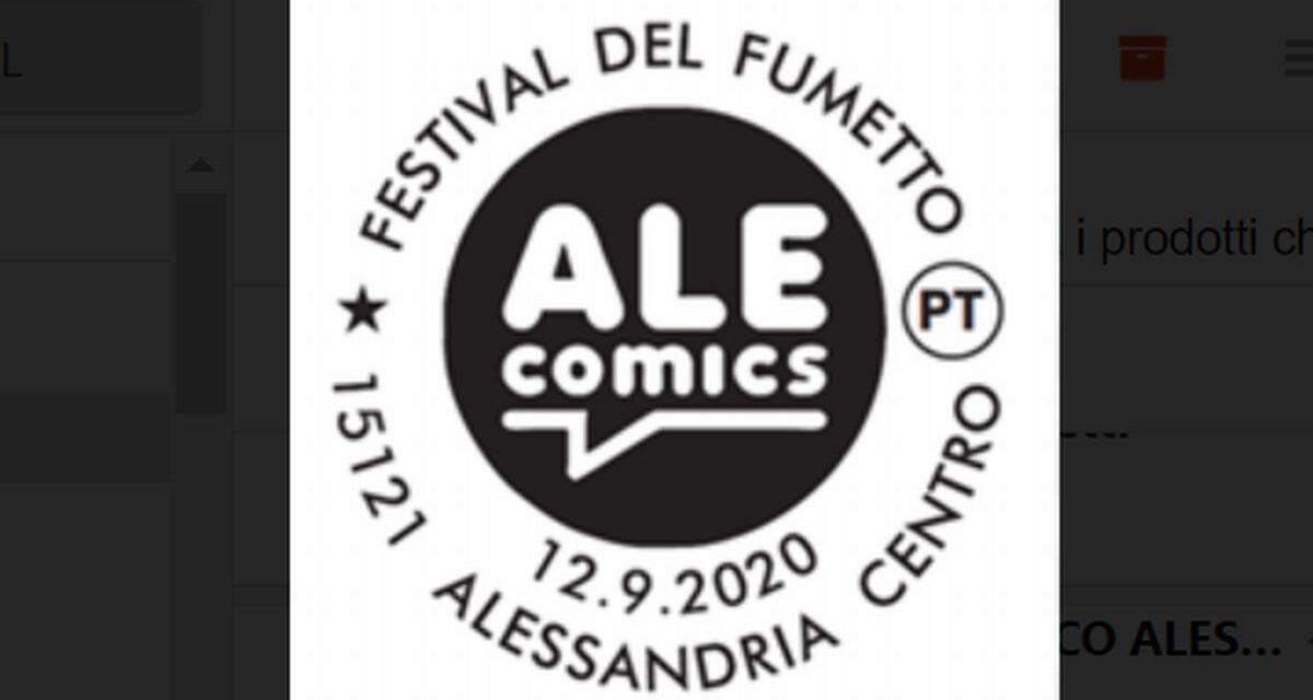 Ad Alessandria per Alecomics anche un annullo filatelico