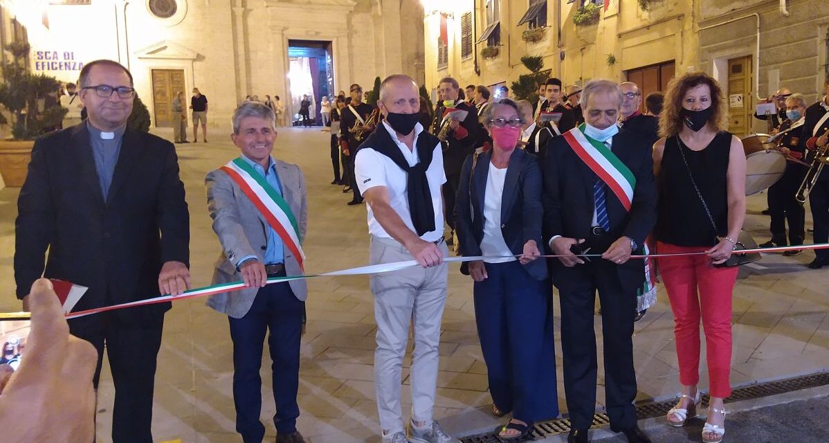 Serravalle Scrivia, al via la riqualificazione del centro storico. Inaugurata venerdì Piazza del Municipio