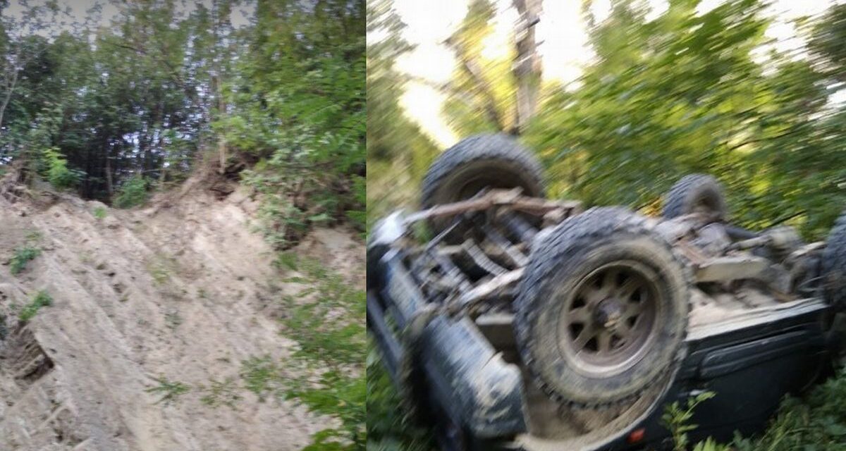 Andava a cercare funghi in Val Curone e muore cadendo in questa scarpata, salvo per miracolo il nipote