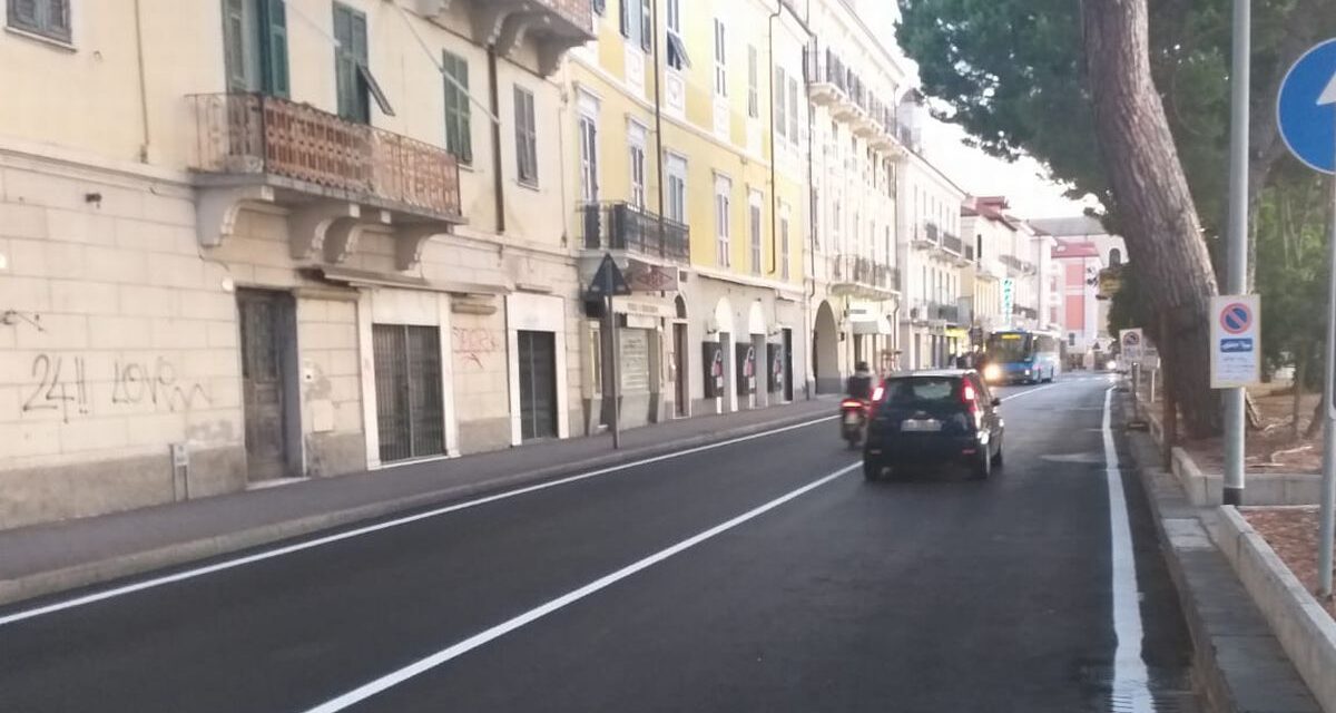 A Diano Marina proseguono i lavori per migliorare la città