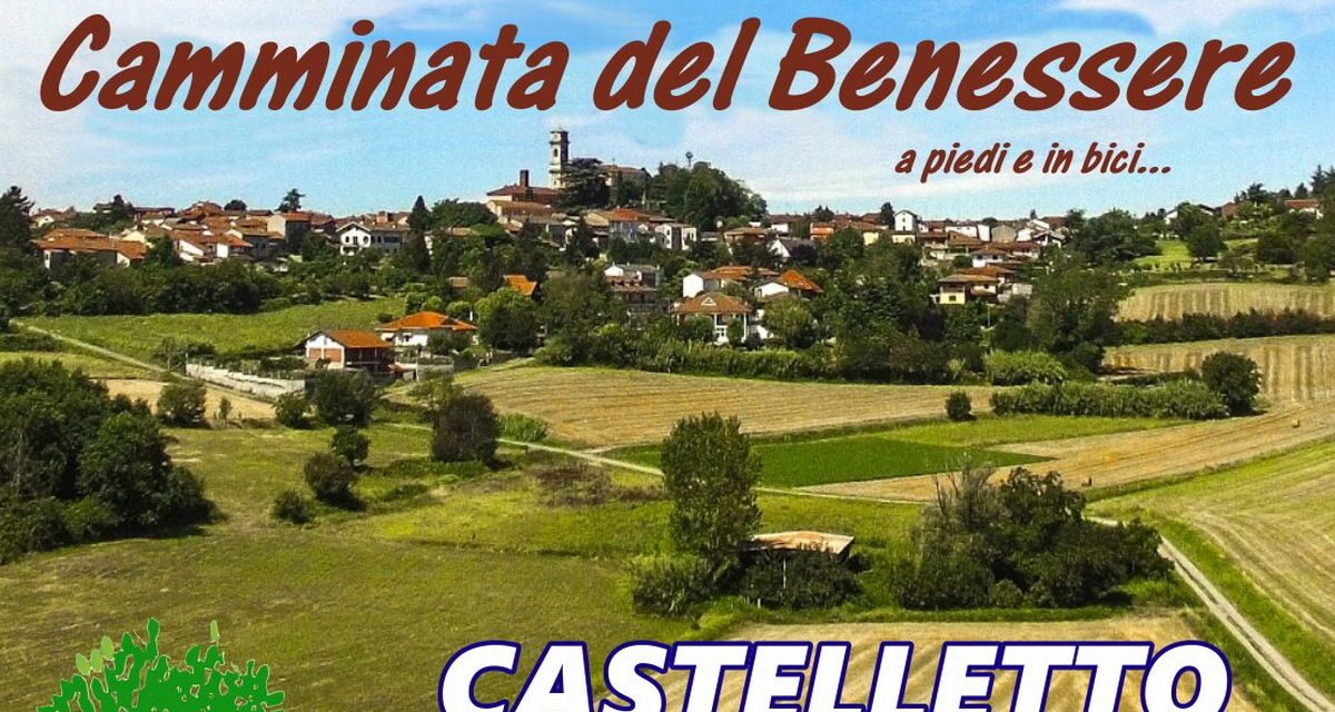 Domenica Castelletto Monferrato inaugura la colonnina di ricarica e-bike all’interno della manifestazione “Camminata del Benessere”