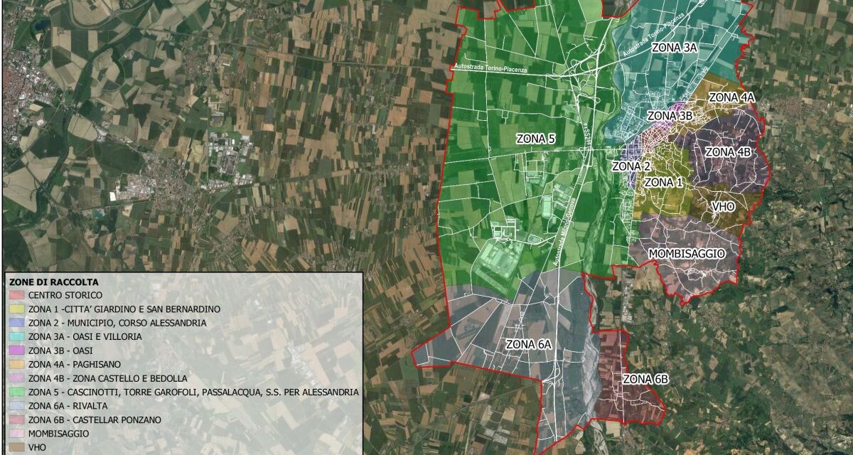 A Tortona inizia la consegna a tutte le famiglie dei nuovi bidoni per i rifiuti. Cambia il sistema, lunedì incontro pubblico