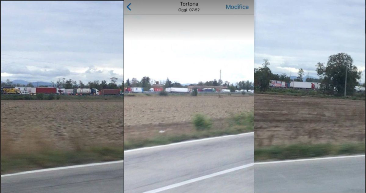 Traffico in tilt alla periferia di Tortona per questo incidente sull’ A7 che viene chiusa, tre feriti di cui uno grave