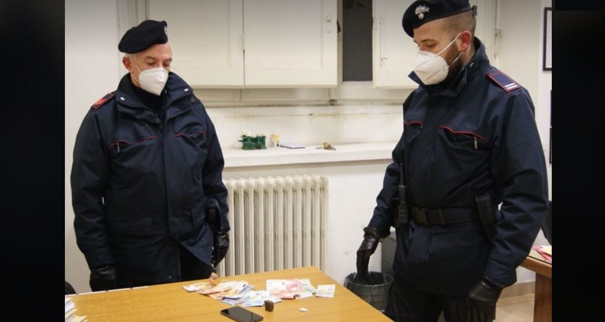 Droga a Tortona, problema da non sottovalutare e i Carabinieri arrestano uno spacciatore