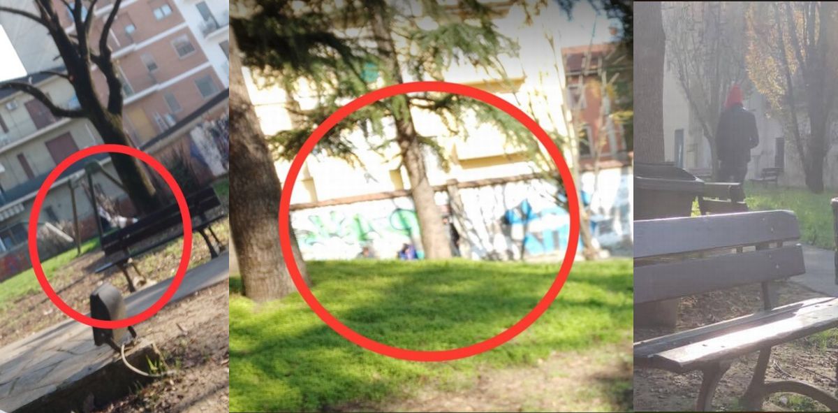 A Tortona si spaccia in questo parco giochi? Il racconto di un lettore avvicinato in pieno giorno. I controlli dei Carabinieri