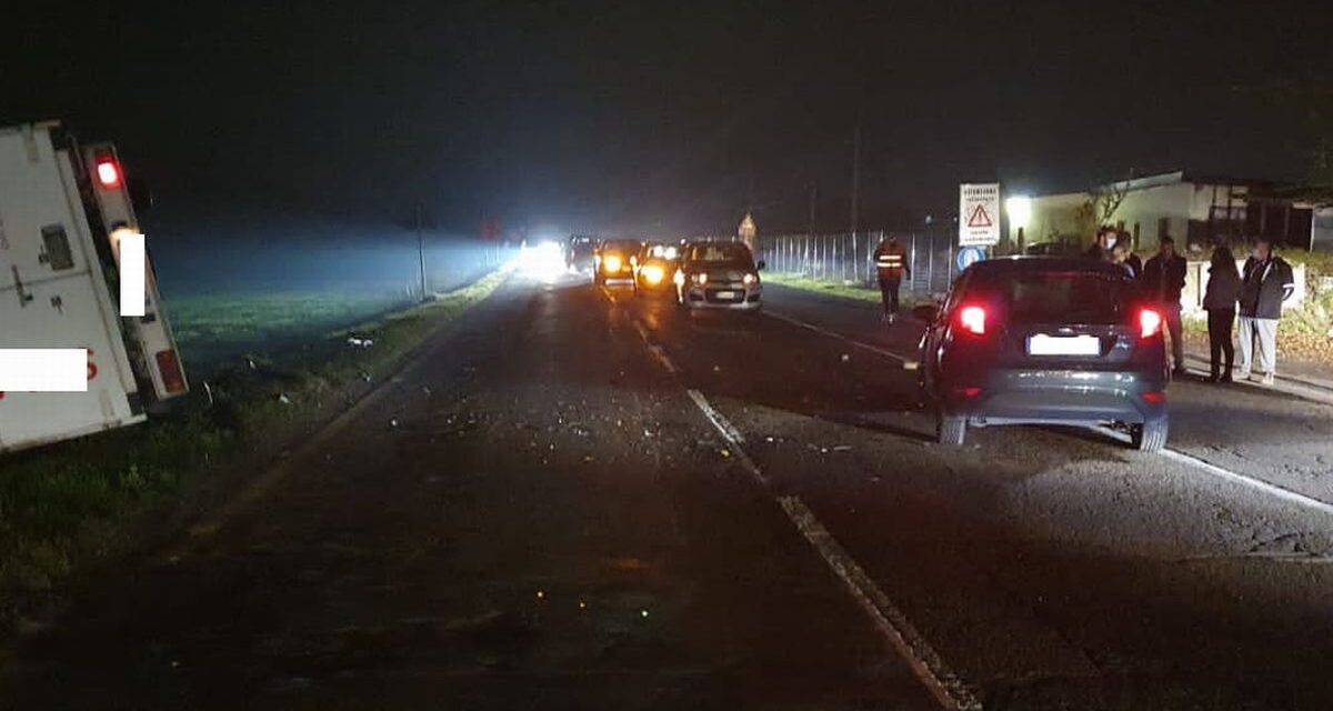 Ha 67 anni ed è di Ottobiano il “miracolato” di questo incidente avvenuto ieri sera a Tortona