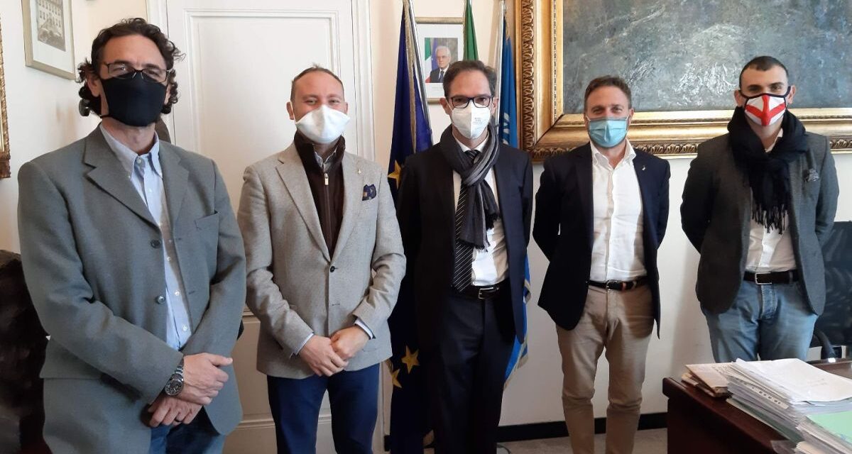 La Regione incontra il Sindaco di Bordighera