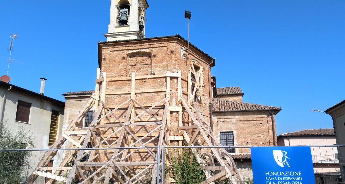 Non ci sono soldi a sufficienza per tutti i restauri della chiesa di San Martino a Carbonara Scrivia, pronta una nuova raccolta fondi