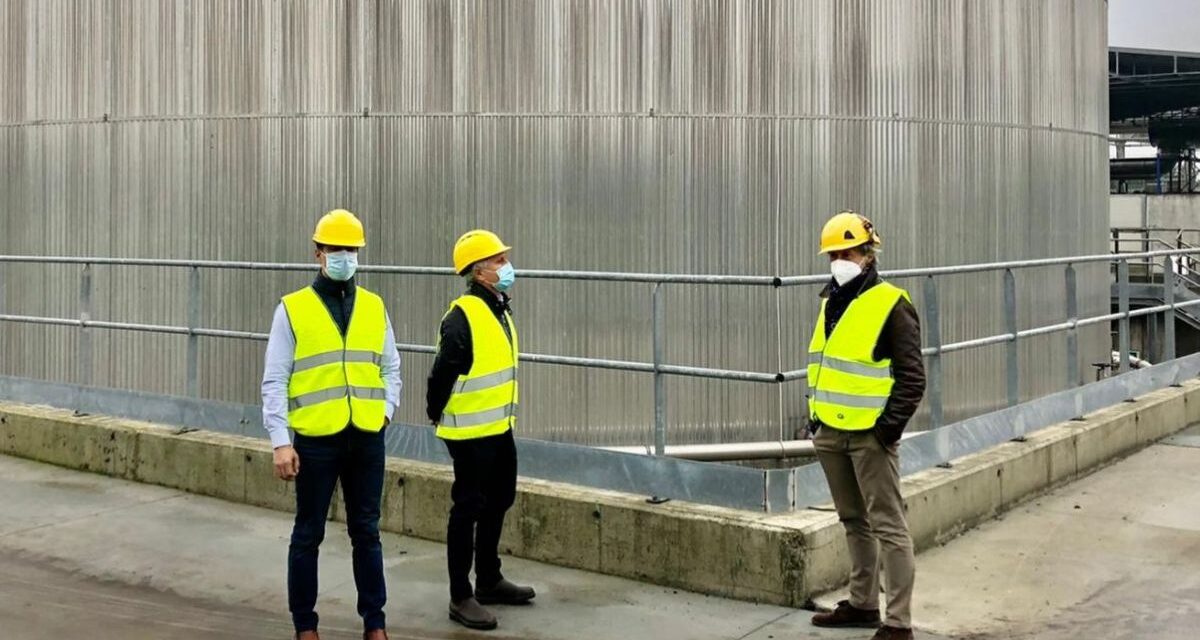 Sopralluogo del vice Sindaco di Tortona all’impianto rifiuti sulla provinciale per Castelnuovo Scrivia