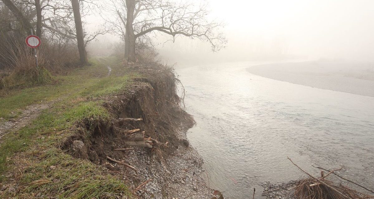 Si chiude il percorso pedonale e ciclabile a Castelnuovo Scrivia ma il Comune vara un intervento da 2 milioni di euro per l’ambiente. FOTO