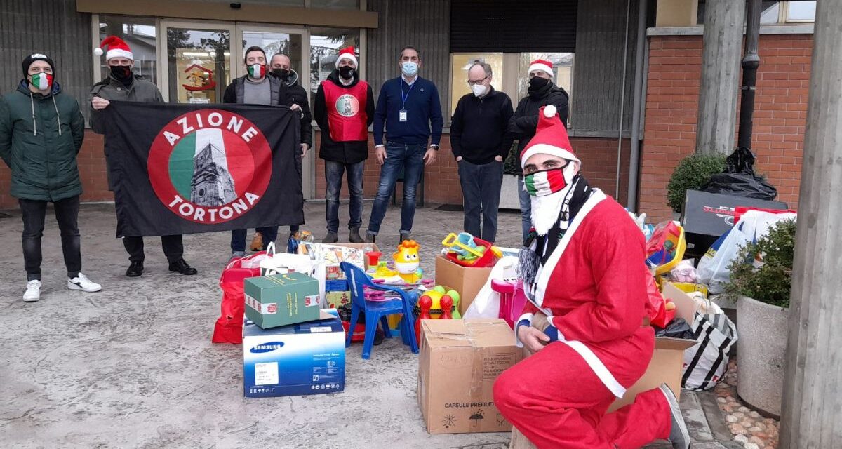 Non c’è pandemia che tenga: Azione Tortona regala giocattoli ai bimbi meno fortunati