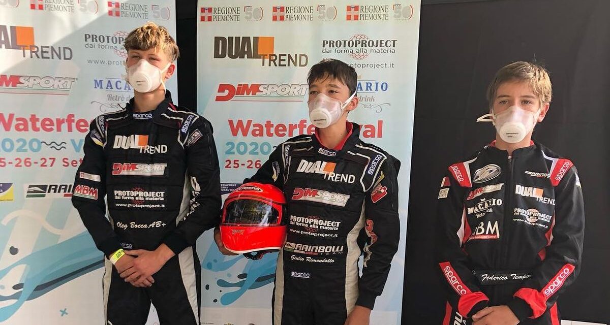 Tre giovani di Casale Monferrato ai vertici del Campionato italiano di Motonautica