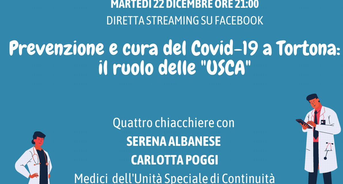 Progetto Tortona organizza un incontro online sul Covid con due esperte