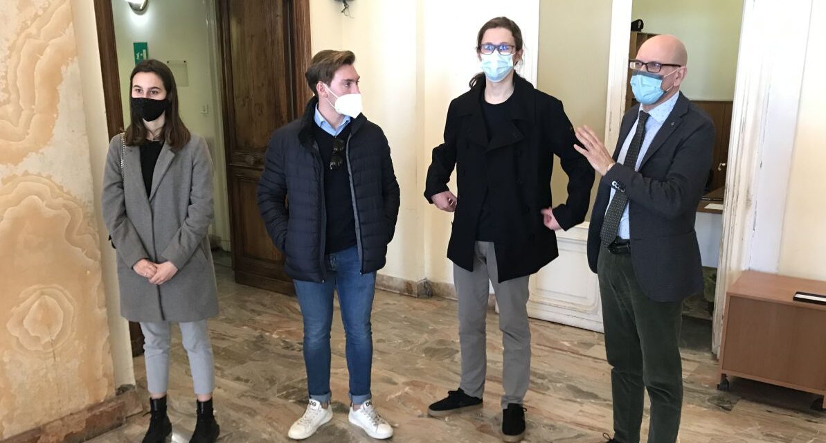 Il presidente della Provincia di Imperia ha incontrato una delegazione di studenti