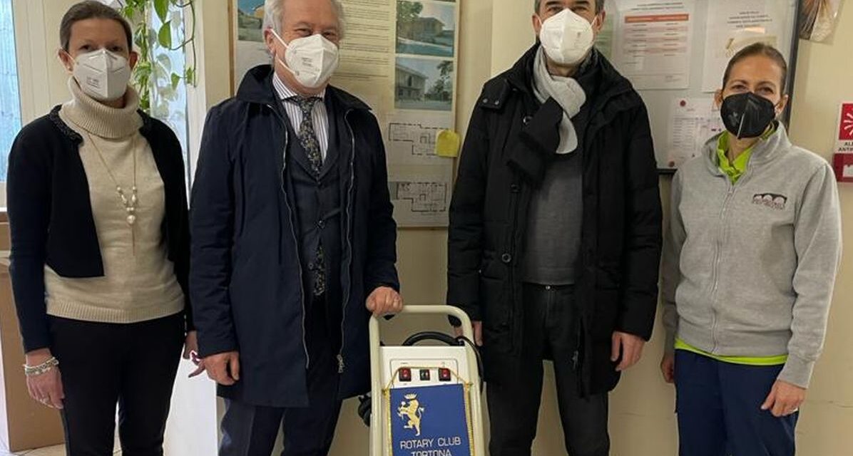Il Rotary di Tortona ha donato due sanificatori a Castelnuovo e Casalnoceto