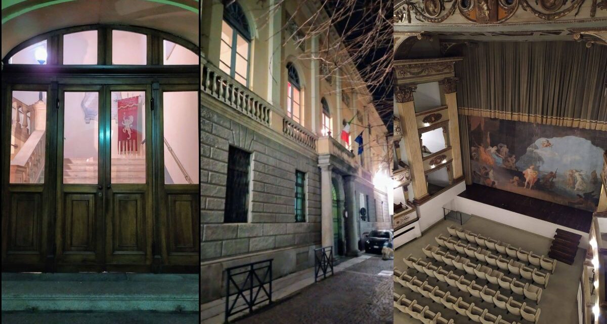 Luci accese al “Civico” di Tortona per una tristezza infinita di un Covid che ci ha cambiato la vita