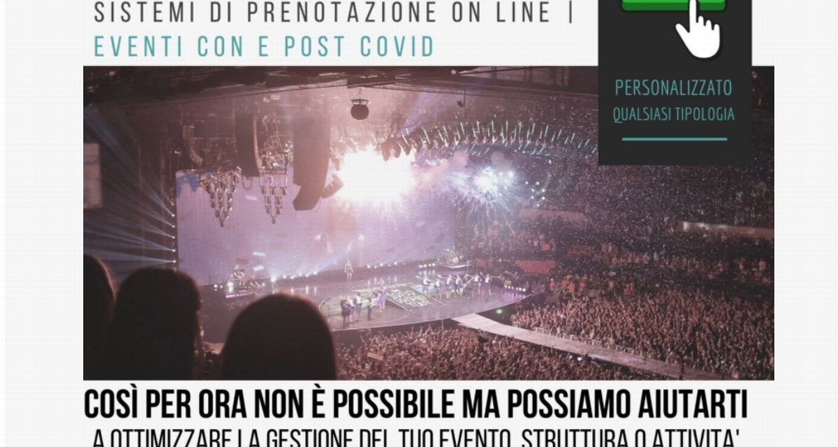 Come gestire eventi ed attività “con e dopo” il Coronavirus