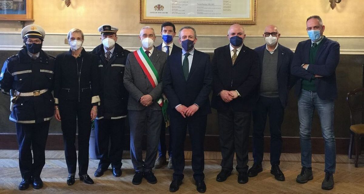 Il nuovo Questore di Alessandria in visita a Novi