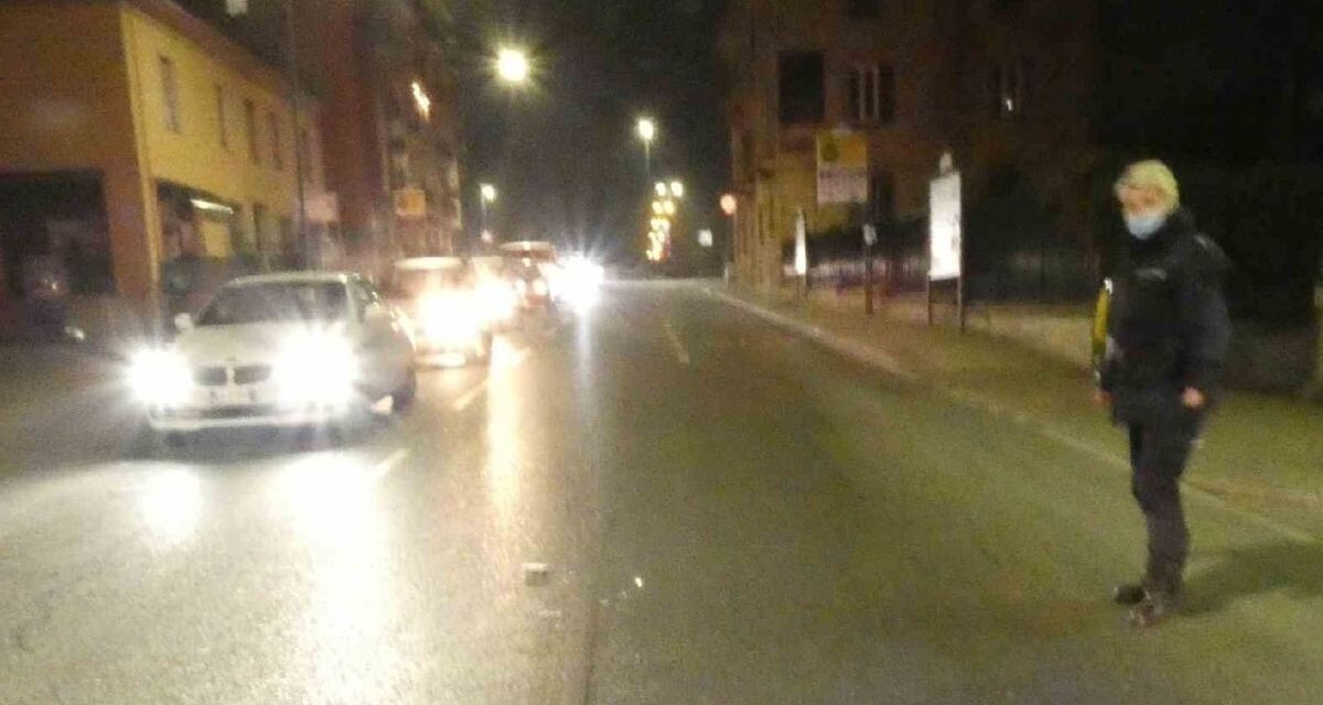 A Casale Incidente stradale con fuga e omissione di soccorso, la Polizia Locale lo individua