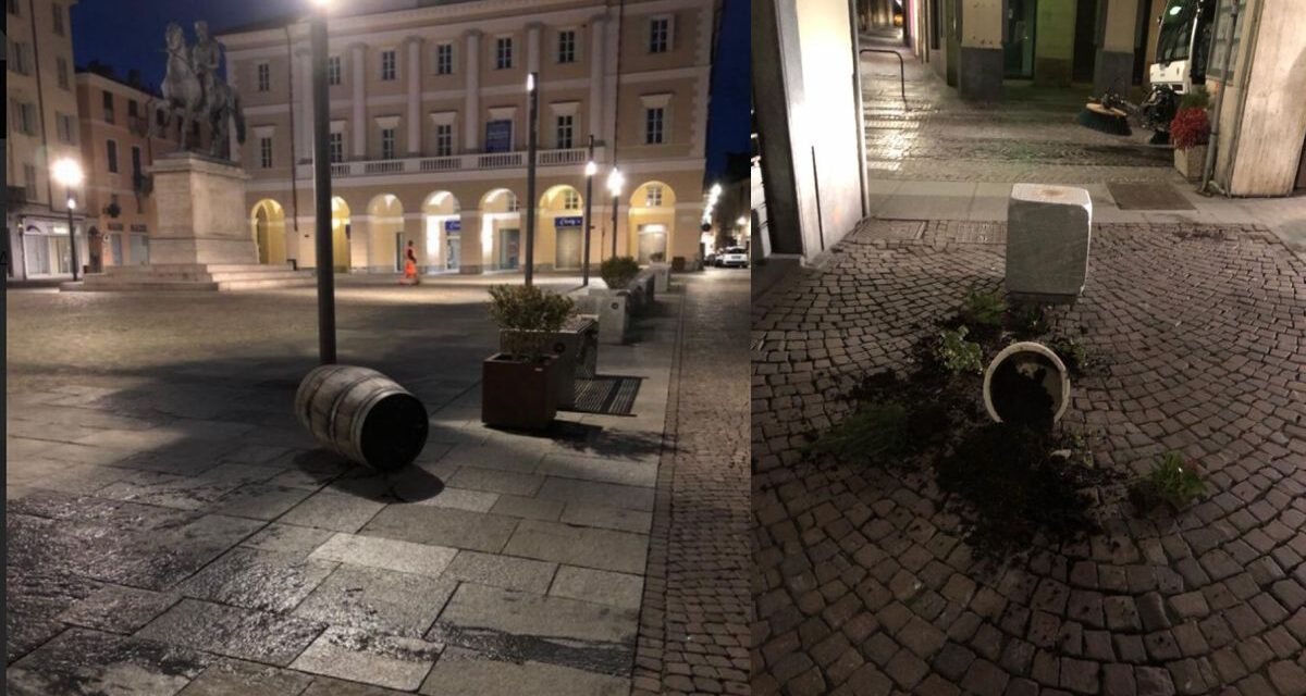 Individuato l’autore di questi atti di vandalismo a Casale Monferrato