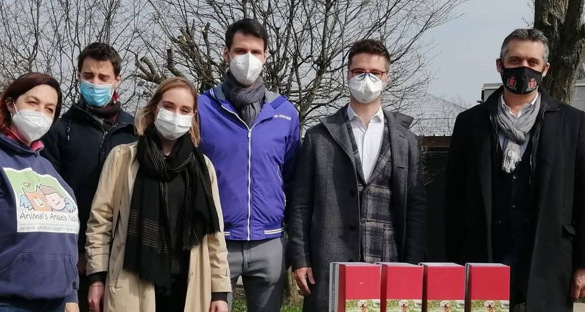Il Rotaract Club di Tortona aiuta il Canile cittadino con una donazione