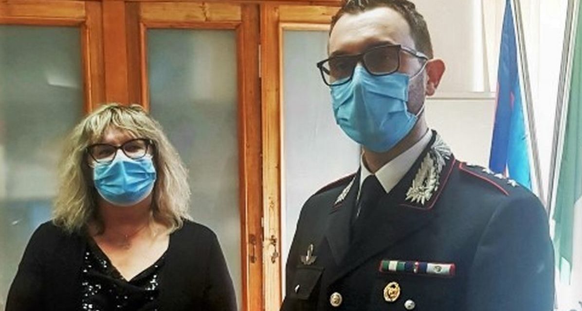 Il Comandante dei Carabinieri incontra i giovani del Liceo Peano di Tortona