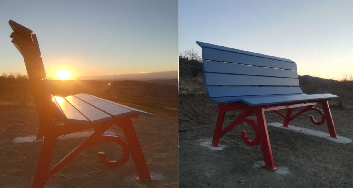 Casasco ha una nuova panchina ma è gigante ed è la prima Big Bench nella zona