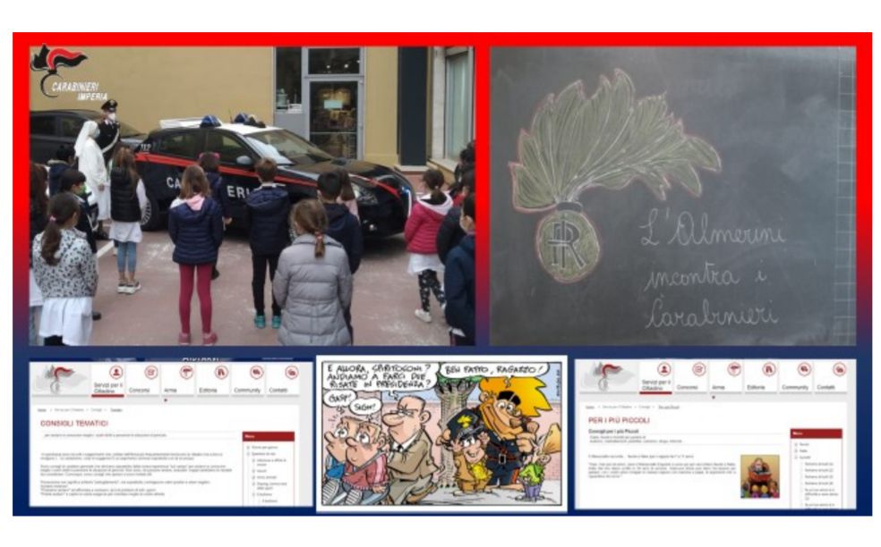 I carabinieri di Sanremo in visita nelle scuole
