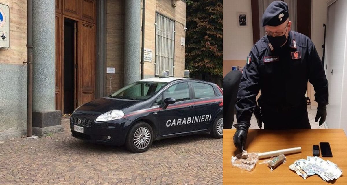 Spacciava droga al cimitero di Castelnuovo Scrivia, inseguito e arrestato