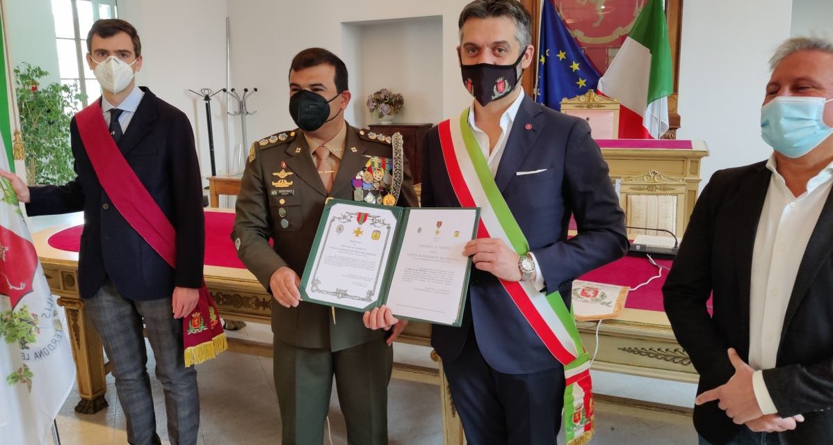 Il Colonello dell’Ambasciata del Brasile in visita a Tortona