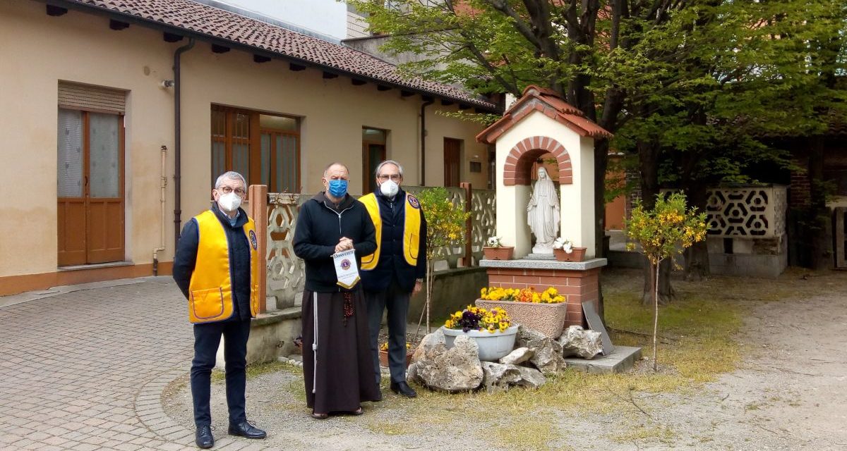 Bella iniziativa del Rotary di Bosco Marengo alla mensa dei frati di Alessandria