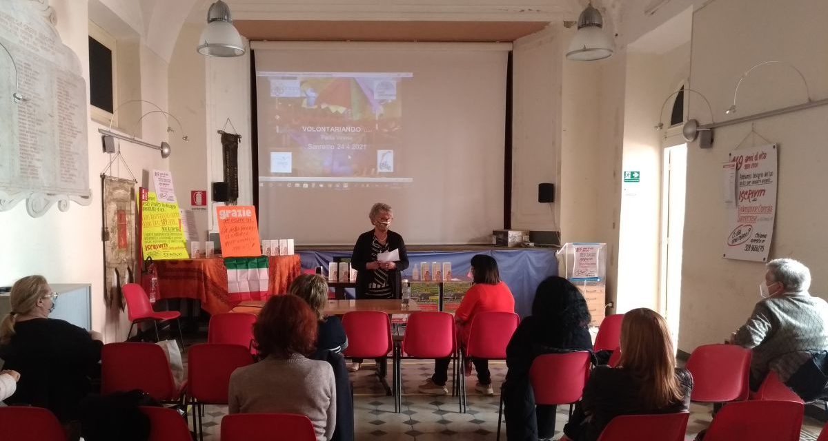 “Volontariando…” prosegue la serie di incontri formativi di NonSiamoSoli alla Federazione Operaia Sanremese