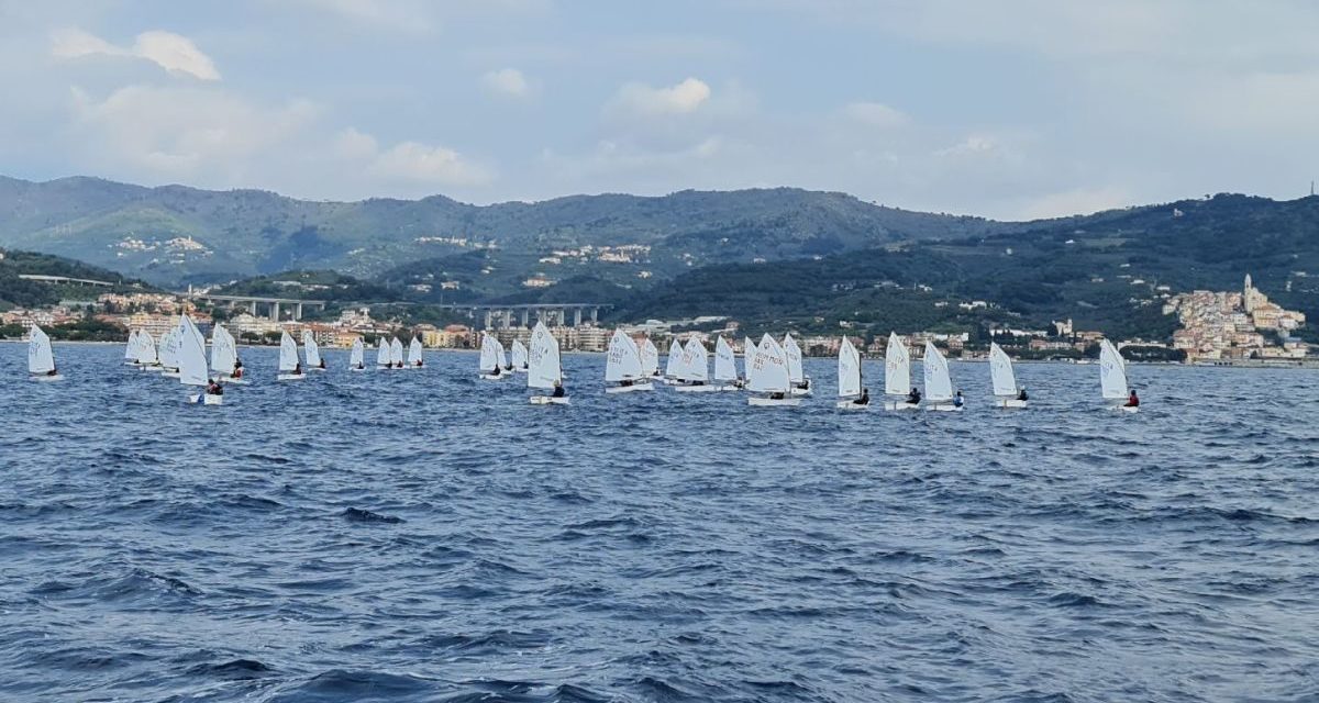 Due giorni di regate a Diano Marina con il Meeting Nazionale Optimist