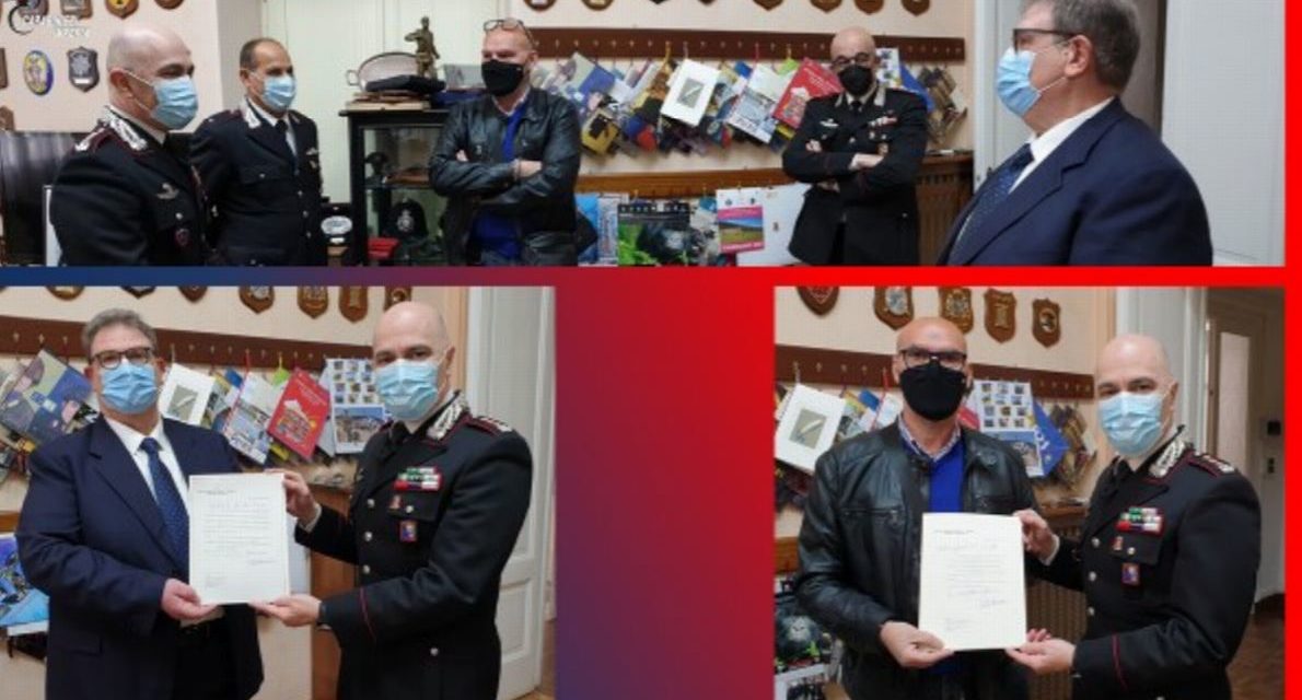 Vanno in pensione due conosciuti Carabinieri di Imperia