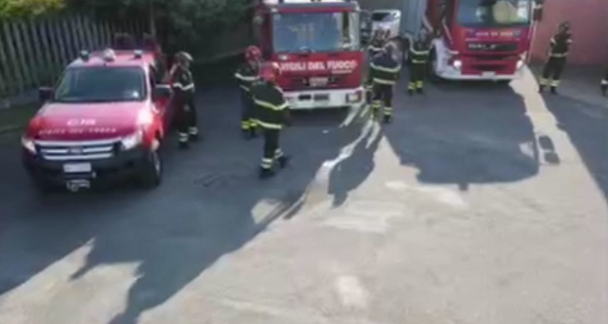 I pompieri di Tortona salvano una donna che non riusciva ad alzarsi dal letto da giorni