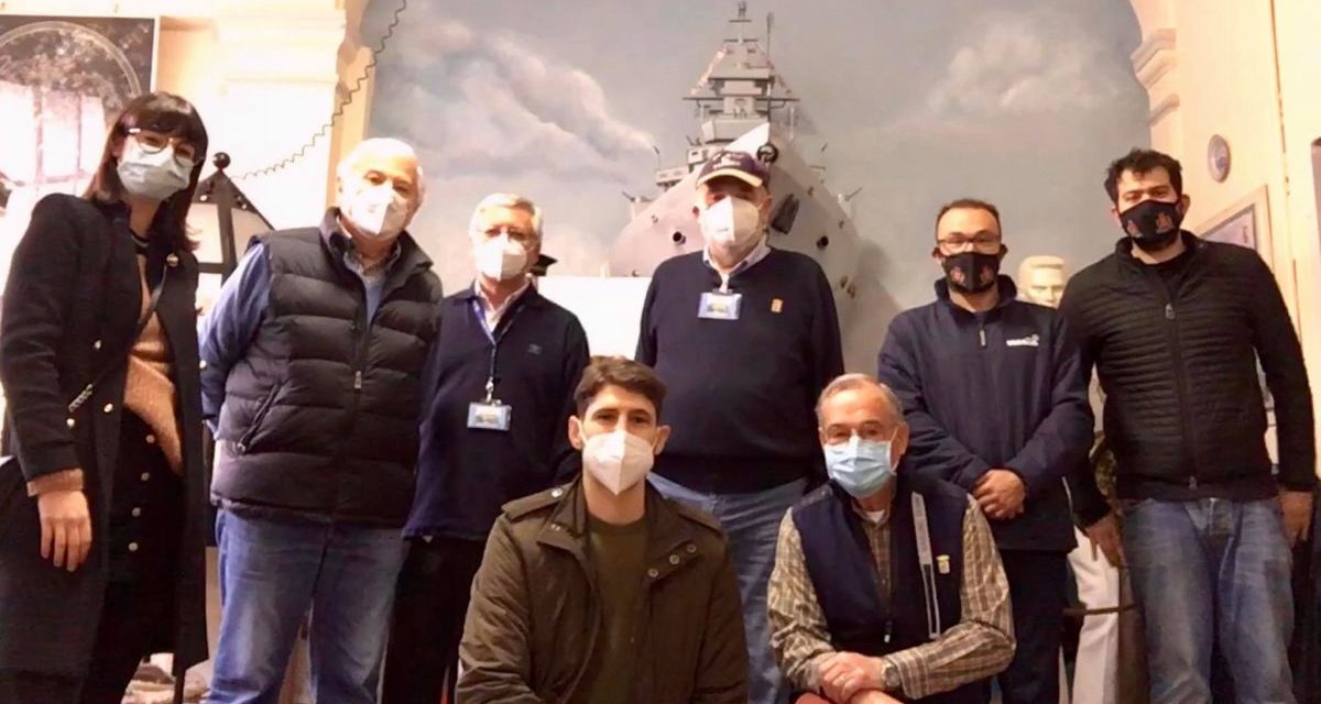 A Tortona i giovani consiglieri della Lega festeggiano il 1° maggio visitando il Museo del mare