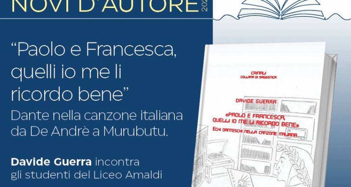 Giovedì nuovo evento dantesco a Novi Ligure