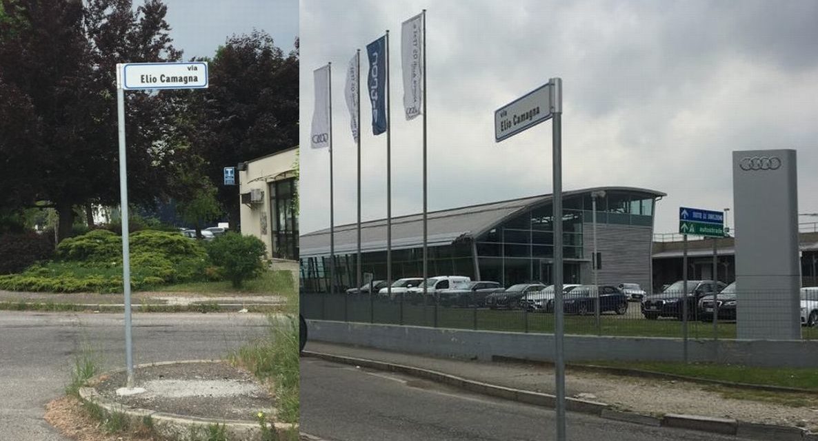 Alessandria intitola una via nella zona industriale D3 a Elio Camagna
