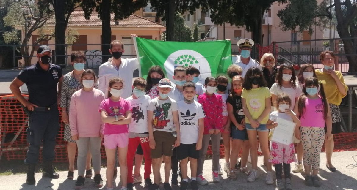 Bandiera Verde FEE per la Scuola primaria di Diano Marina